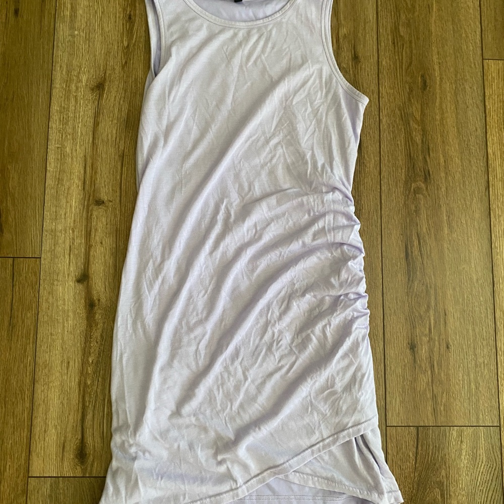 Sleeveless Light Purple Dress